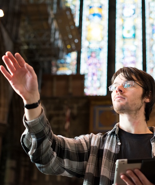 Matthew conducting